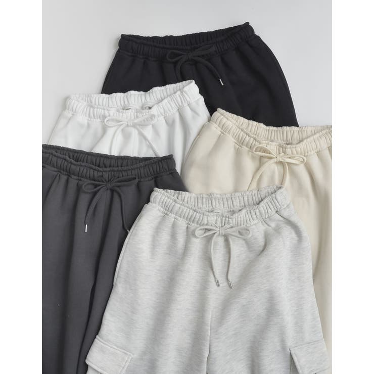 [低身長サイズ有]裏起毛カーゴパンツ | Re:EDIT | 詳細画像2 