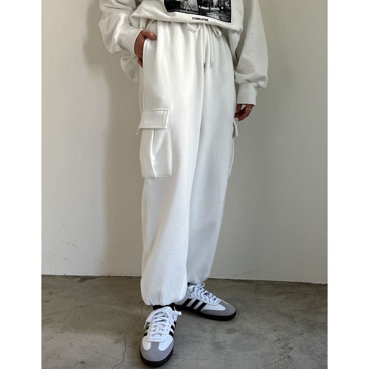 [低身長サイズ有]裏起毛カーゴパンツ | Re:EDIT | 詳細画像22 