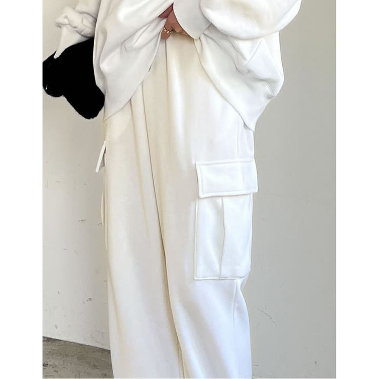 [低身長サイズ有]裏起毛カーゴパンツ | Re:EDIT | 詳細画像23 