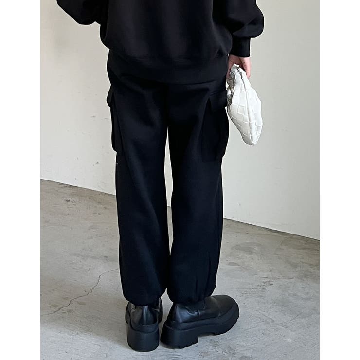 [低身長サイズ有]裏起毛カーゴパンツ | Re:EDIT | 詳細画像26 