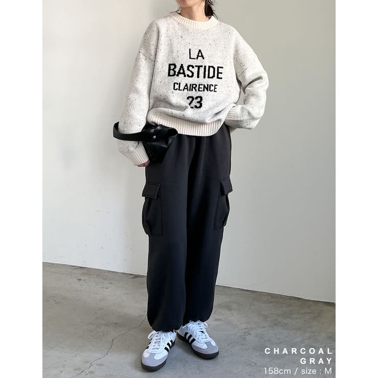 [低身長サイズ有]裏起毛カーゴパンツ | Re:EDIT | 詳細画像31 