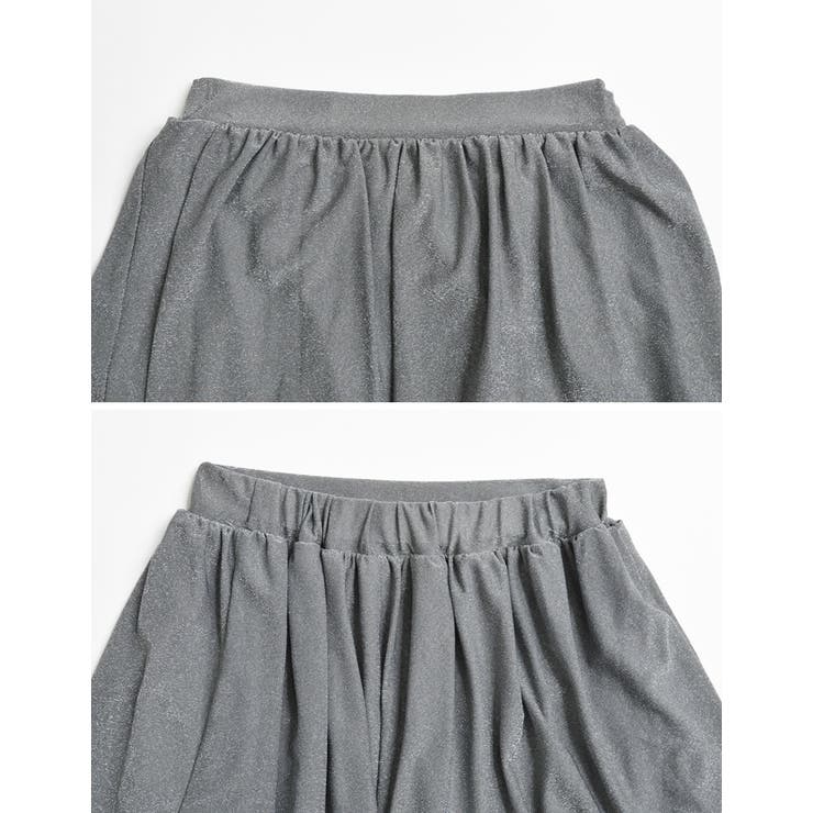 [低身長サイズ有]ラメグリッターティアードスカート | Re:EDIT | 詳細画像13 