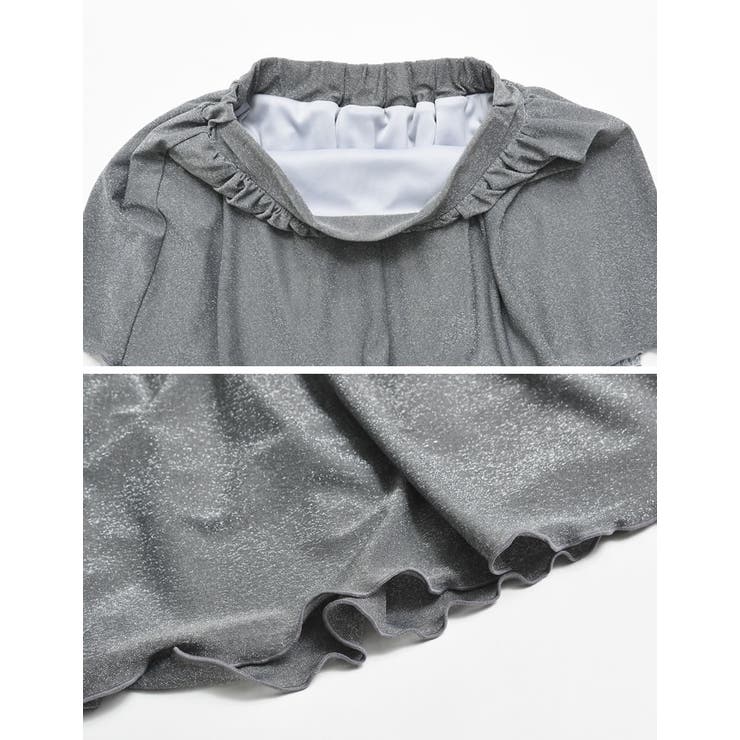 [低身長サイズ有]ラメグリッターティアードスカート | Re:EDIT | 詳細画像15 