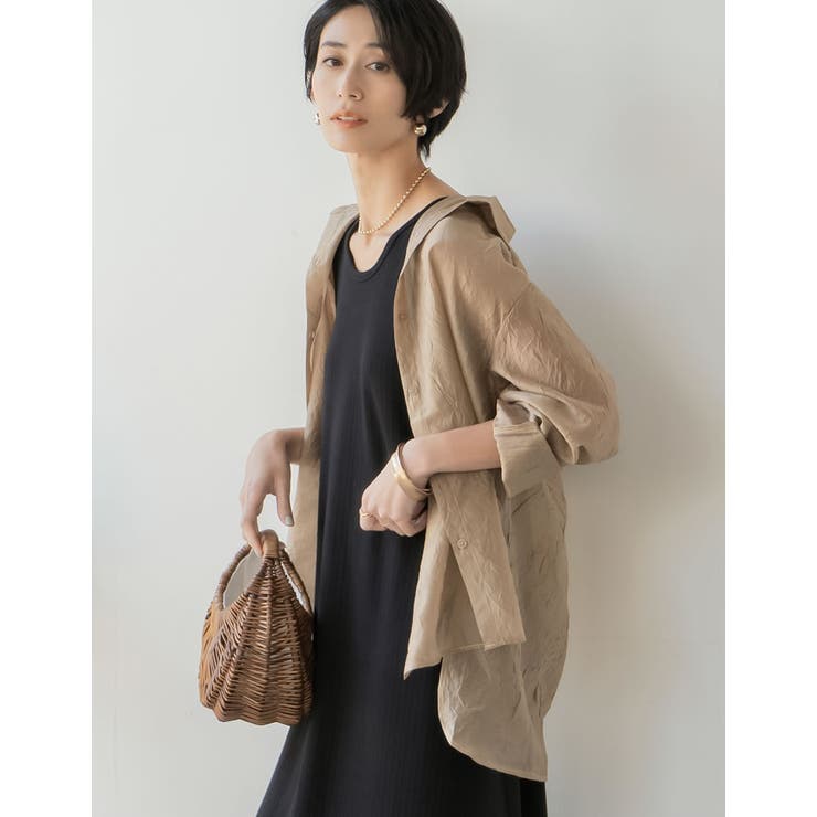 シアーワッシャーシャツ | Re:EDIT | 詳細画像5 