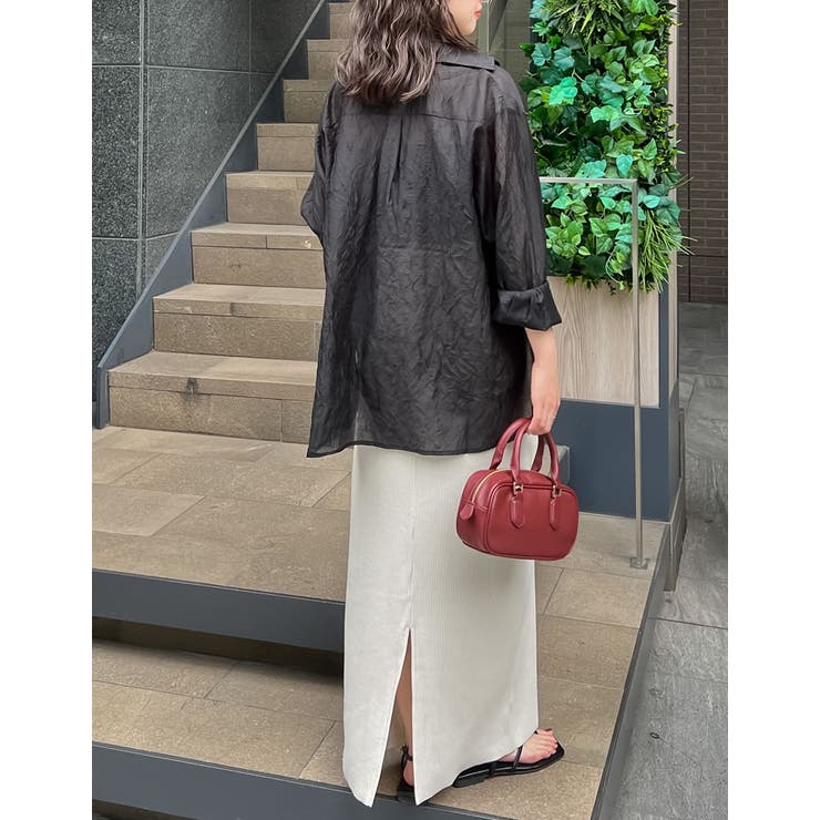 シアーワッシャーシャツ | Re:EDIT | 詳細画像10 