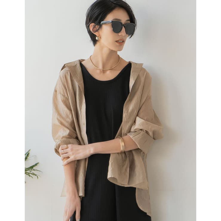 シアーワッシャーシャツ | Re:EDIT | 詳細画像25 