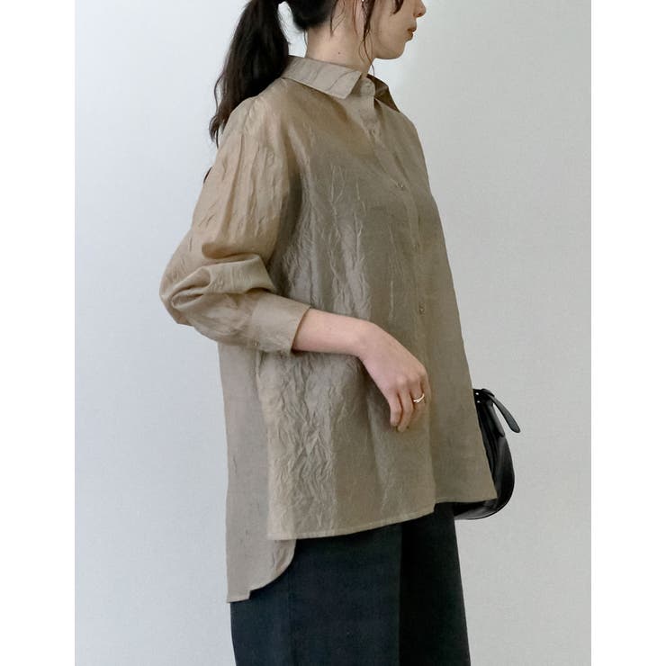 シアーワッシャーシャツ | Re:EDIT | 詳細画像34 