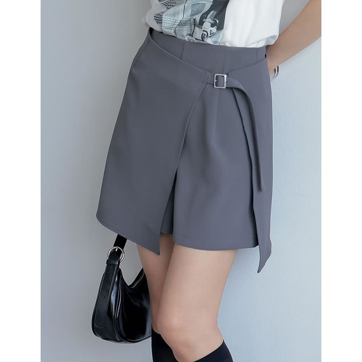 2WAYエプロン付きミニスカートパンツ | Re:EDIT | 詳細画像5 