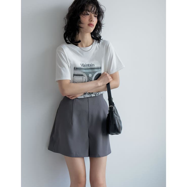 2WAYエプロン付きミニスカートパンツ | Re:EDIT | 詳細画像23 