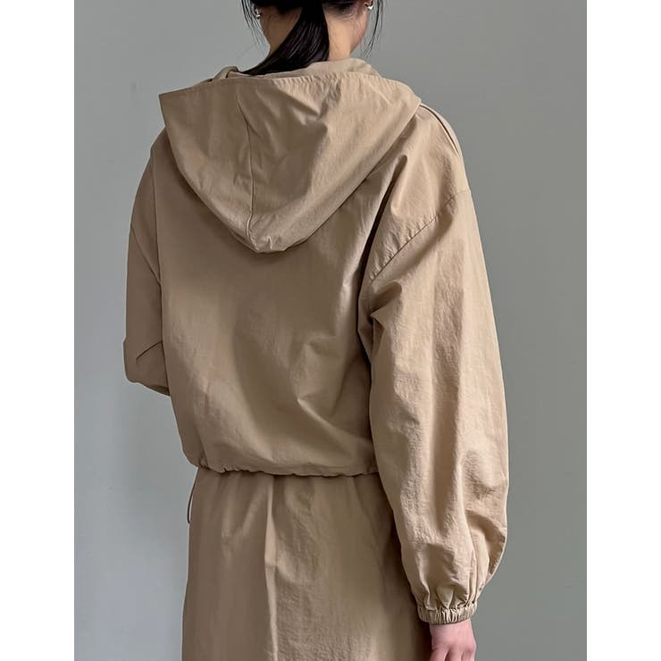 ナイロンシマーメタリックor無地アノラックパーカー | Re:EDIT | 詳細画像22 