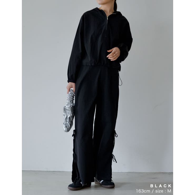 ナイロンシマーメタリックor無地アノラックパーカー | Re:EDIT | 詳細画像25 