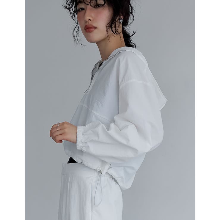 ナイロンシマーメタリックor無地アノラックパーカー | Re:EDIT | 詳細画像27 