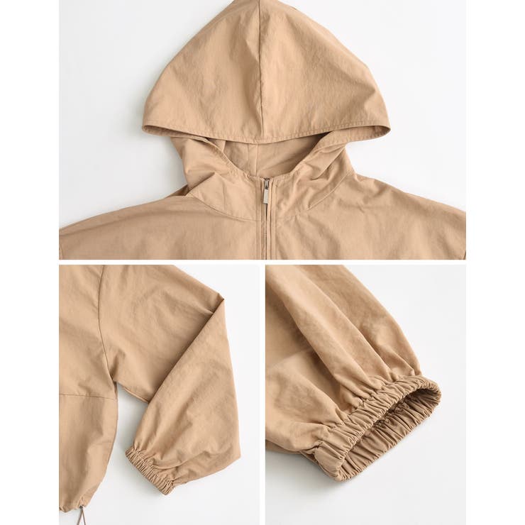 ナイロンシマーメタリックor無地アノラックパーカー | Re:EDIT | 詳細画像35 