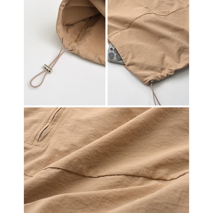 ナイロンシマーメタリックor無地アノラックパーカー | Re:EDIT | 詳細画像36 