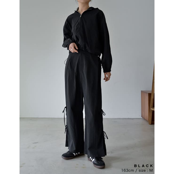 シェリエ　ナイロンパンツ　タグ付き新品未使用 enrica | コットンシルクストライプパンツ – H+HELIOTROPE