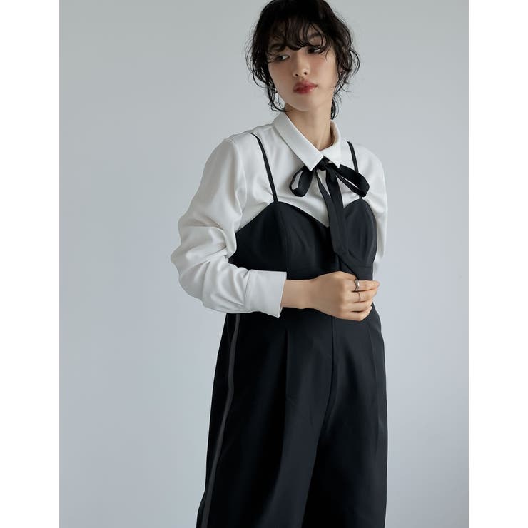 2WAYボウタイシャツブラウス | Re:EDIT | 詳細画像13 