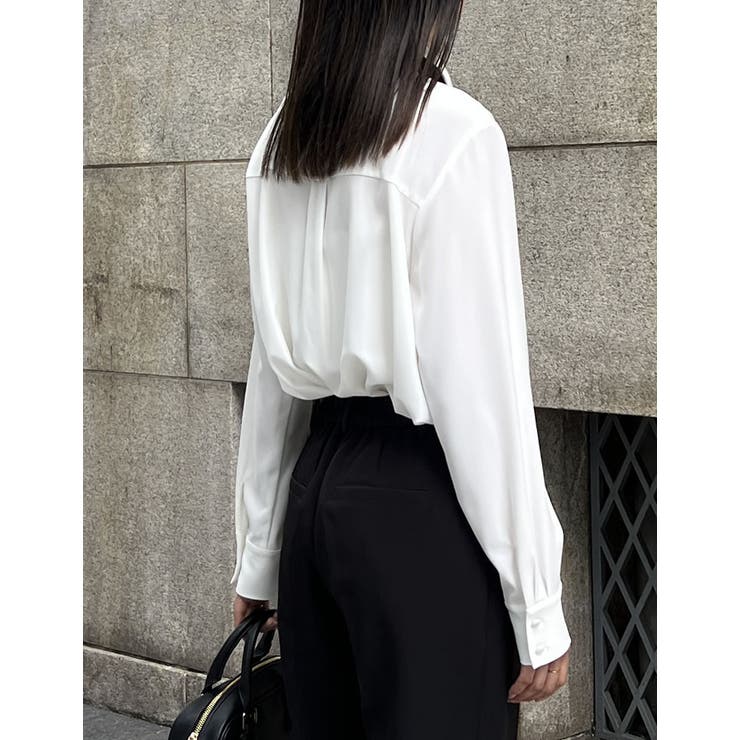 2WAYボウタイシャツブラウス | Re:EDIT | 詳細画像25 