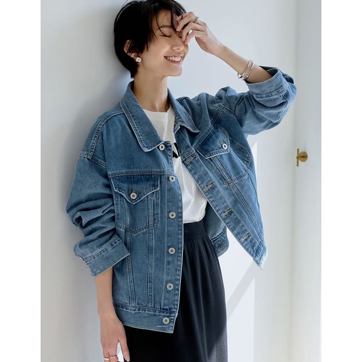 コットンデニムジャケット[品番：GS000022004]｜Re:EDIT（リエディ）の