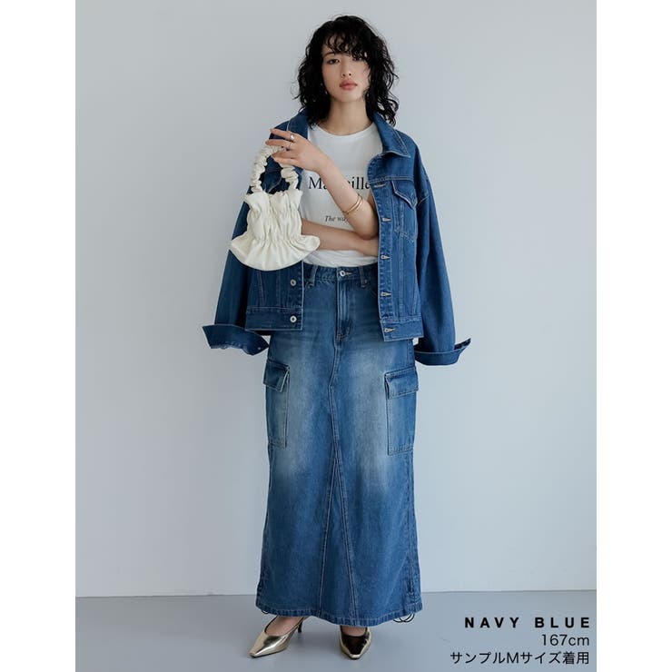 コットンデニムジャケット[品番：GS000022004]｜Re:EDIT（リエディ）のレディースファッション通販｜SHOPLIST（ショップリスト）