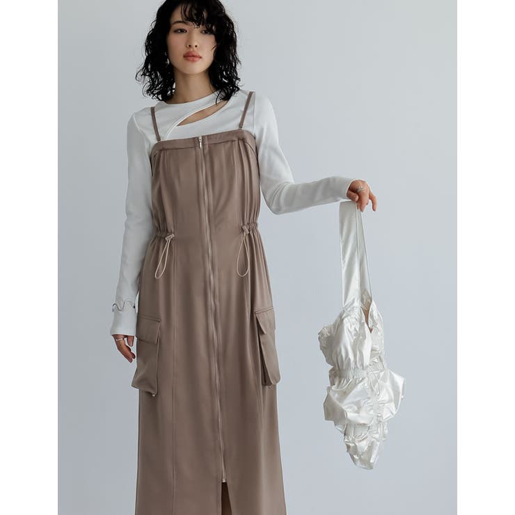 シャーリングメタリックトートバッグ | Re:EDIT | 詳細画像7 