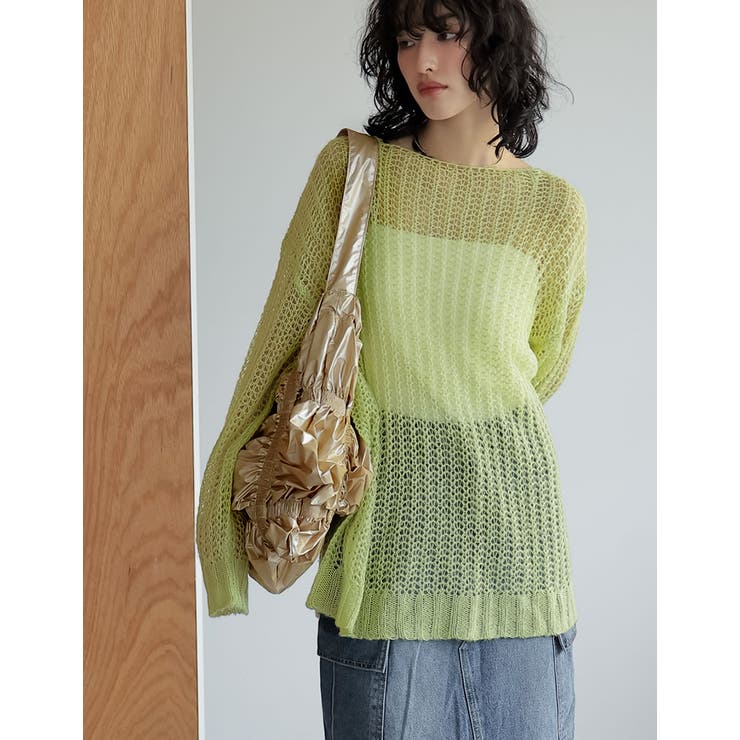 シャーリングメタリックトートバッグ | Re:EDIT | 詳細画像8 