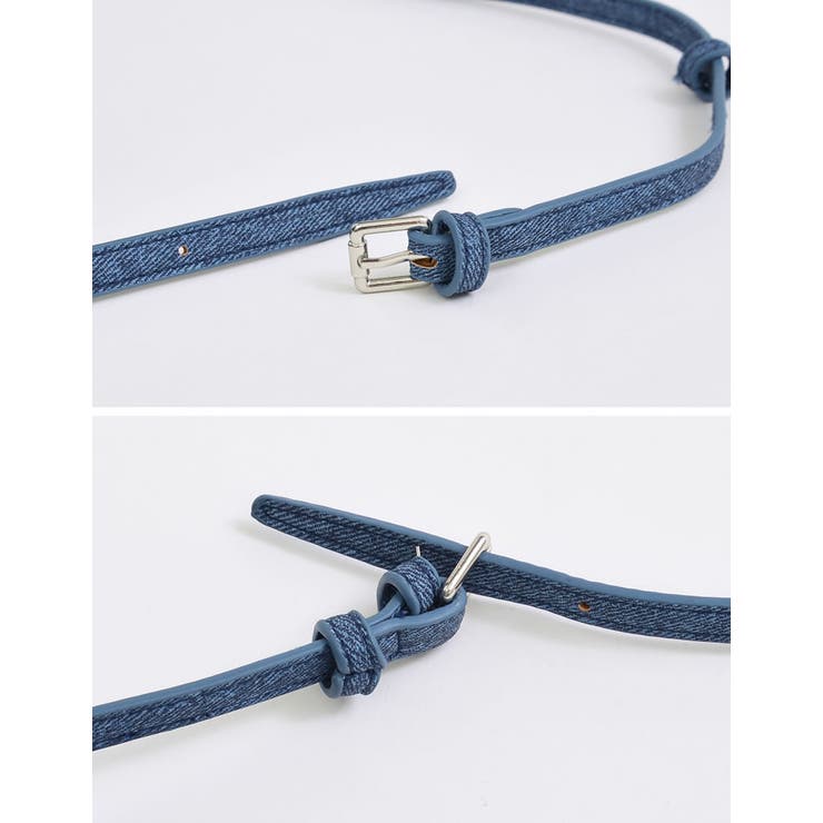 デニムライクハートショルダーバッグ | Re:EDIT | 詳細画像11 