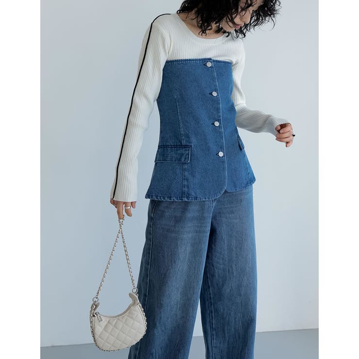 キルトステッチショルダーバッグ | Re:EDIT | 詳細画像13 