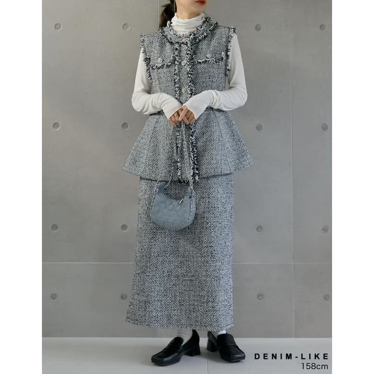 キルトステッチショルダーバッグ | Re:EDIT | 詳細画像21 