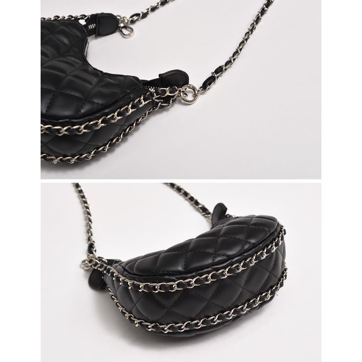 キルトステッチショルダーバッグ | Re:EDIT | 詳細画像24 