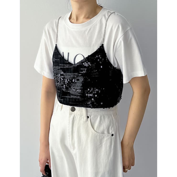 JEANASIS｜2WAYスパンコールビスチェ | Rakuten Fashion(楽天