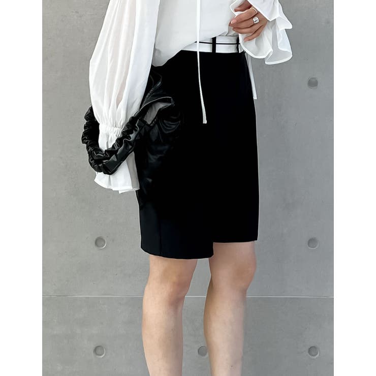 ライトツイルマーベルトウエストデザインショートパンツ | Re:EDIT | 詳細画像27 