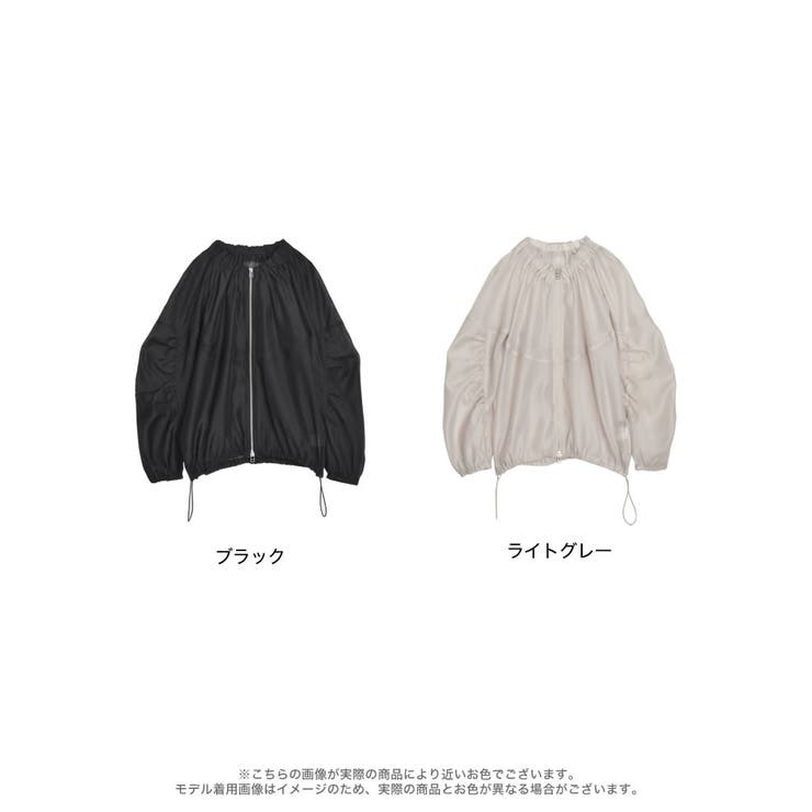 2024SS COLLECTION]マイクロリップルオーガンジーブルゾン[品番