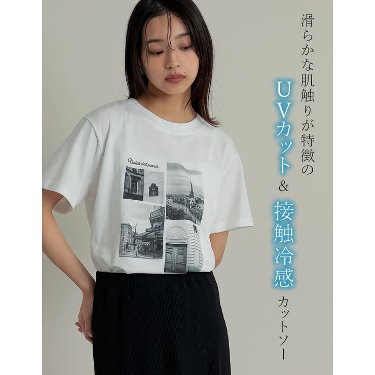 yuページ シーンナリーフォトプリントTシャツ - トップス通販 | 人気