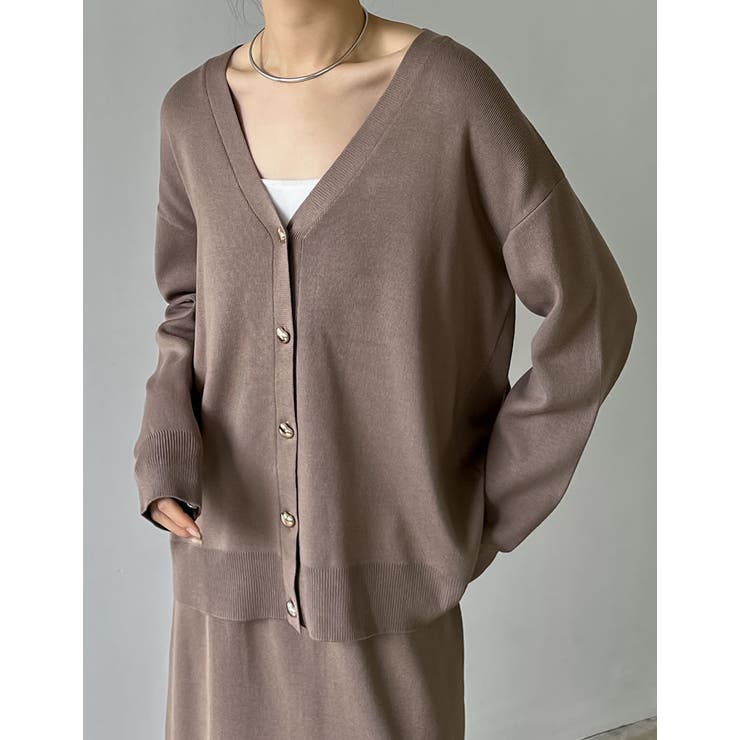 ミラノリブハートボタンニットカーディガン | Re:EDIT | 詳細画像32 