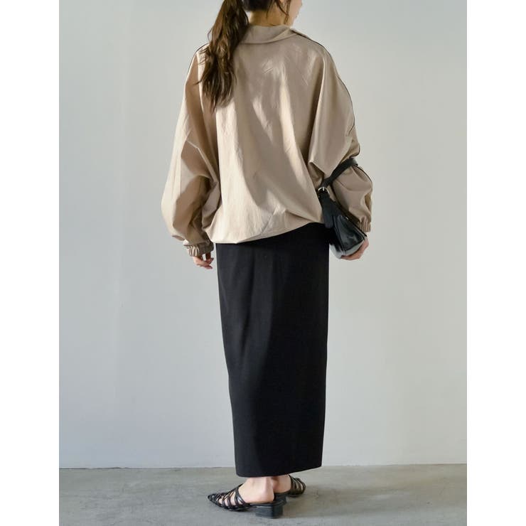 ナイロンコードデザインフルジップパーカー | Re:EDIT | 詳細画像23 