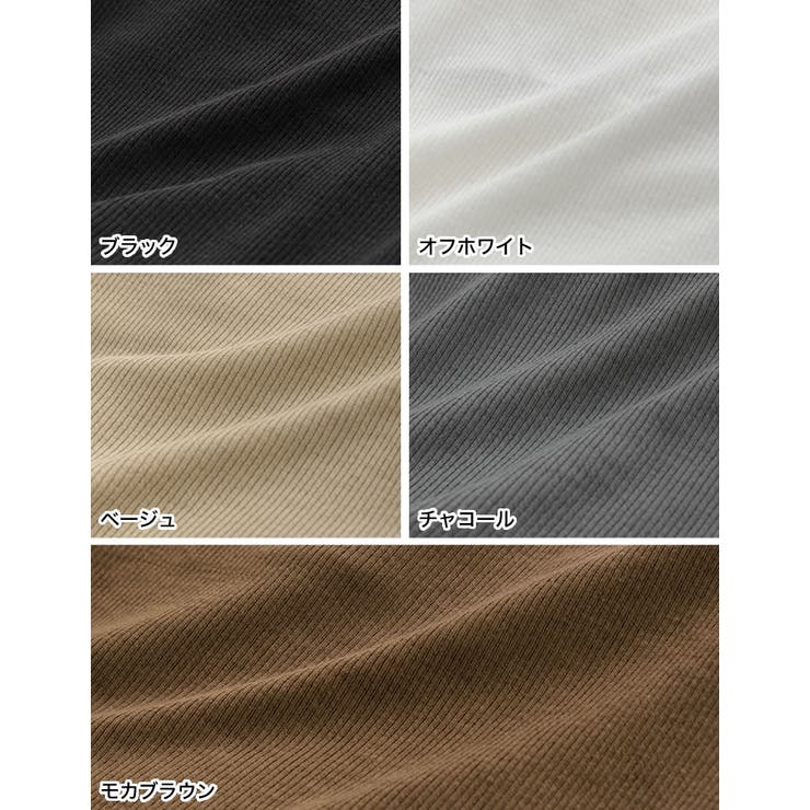 カップ付きクロップドリブタンクトップ | Re:EDIT | 詳細画像19 