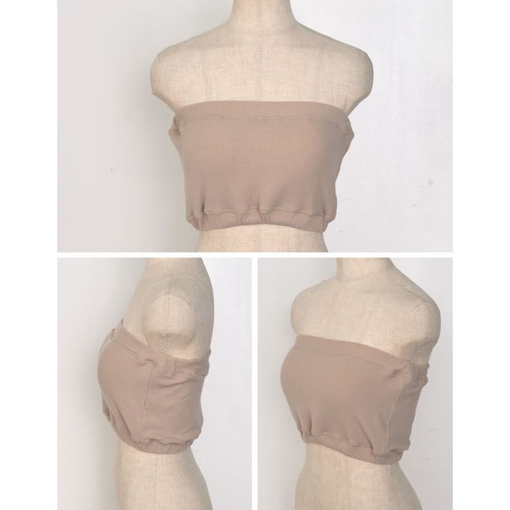 カップ付きリブバンドゥ | Re:EDIT | 詳細画像15 