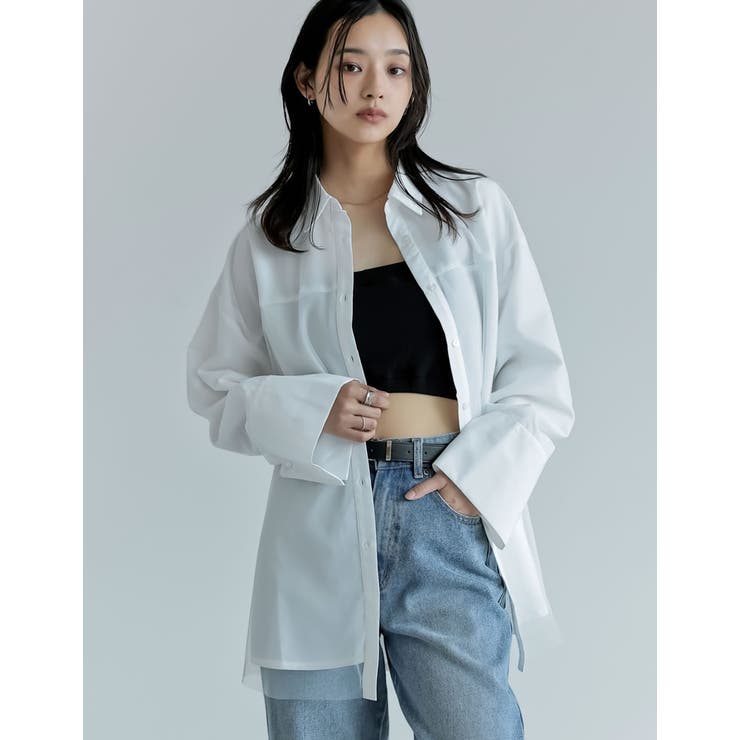 カップ付きリブバンドゥ | Re:EDIT | 詳細画像3 