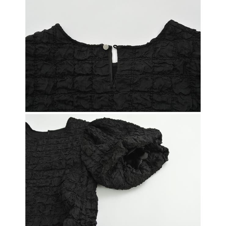 [MEISM by Re:EDIT]ワッフルライクふくれジャガードサイドリボント… | Re:EDIT | 詳細画像39 