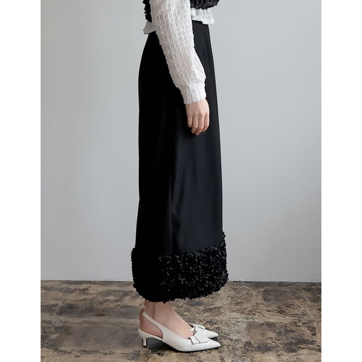 フラワーモチーフナロースカート | Re:EDIT | 詳細画像25 