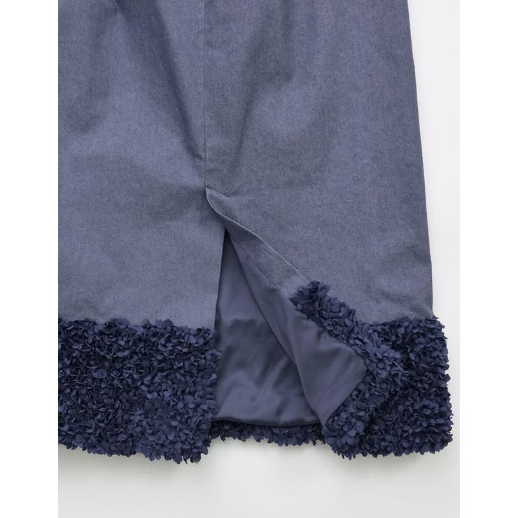 フラワーモチーフナロースカート | Re:EDIT | 詳細画像30 