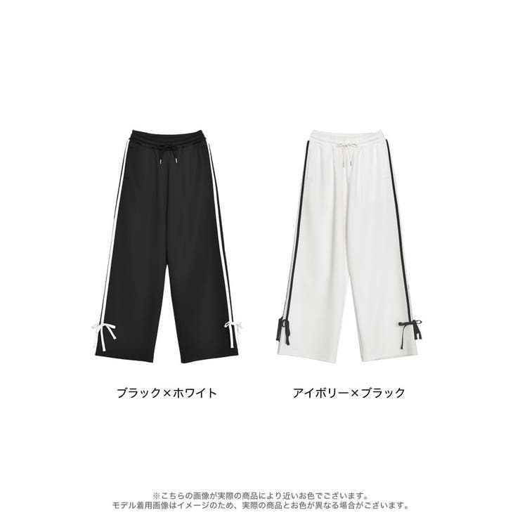 高身長 サイドラインストレートジャージパンツ （トールサイズ