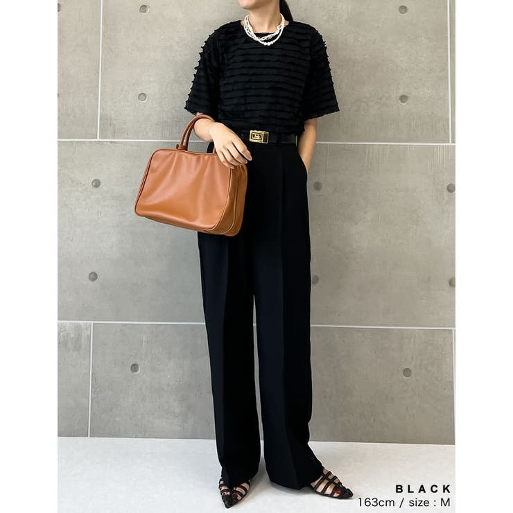 カットフリル半袖トップス | Re:EDIT | 詳細画像12 