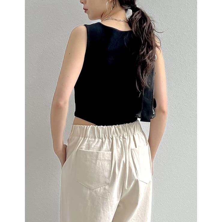 ストレッチリブハイレグタンクトップ | Re:EDIT | 詳細画像26 