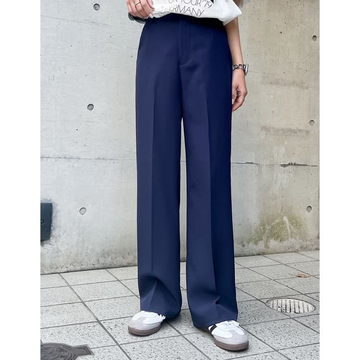 低身長/高身長/大きいサイズ有]カットツイルセンタープレス