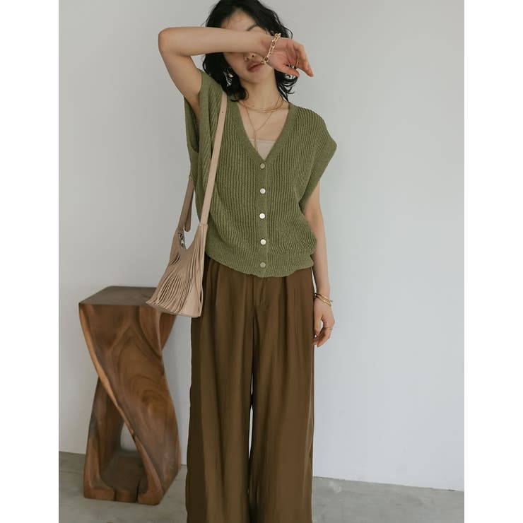 シアータックワイドパンツ | Re:EDIT | 詳細画像22 