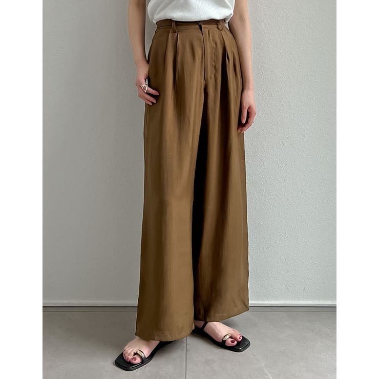 シアータックワイドパンツ | Re:EDIT | 詳細画像24 