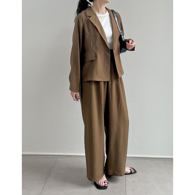 シアータックワイドパンツ | Re:EDIT | 詳細画像27 