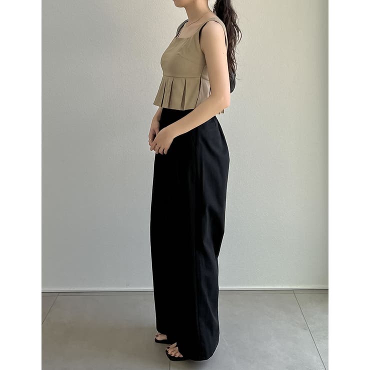 [2024 SUMMER COLLECTION]タックプリーツペプラムビスチェ | Re:EDIT | 詳細画像22 