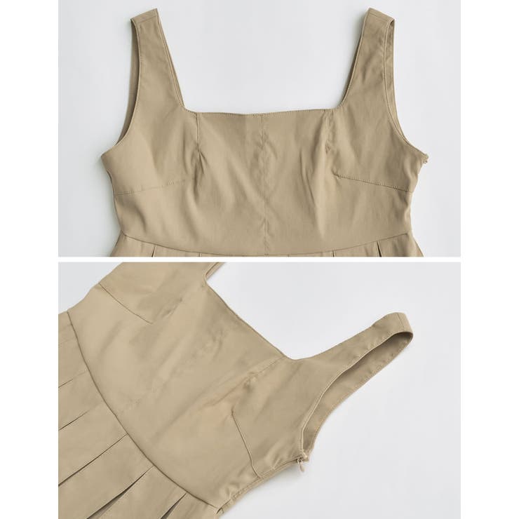 [2024 SUMMER COLLECTION]タックプリーツペプラムビスチェ | Re:EDIT | 詳細画像36 